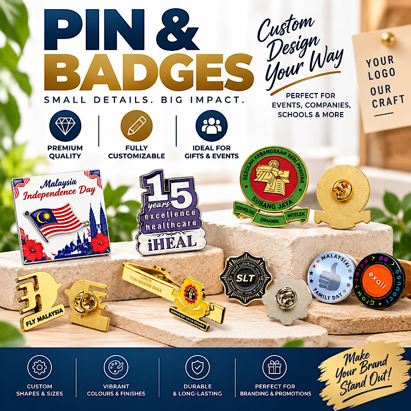Pins & Badges